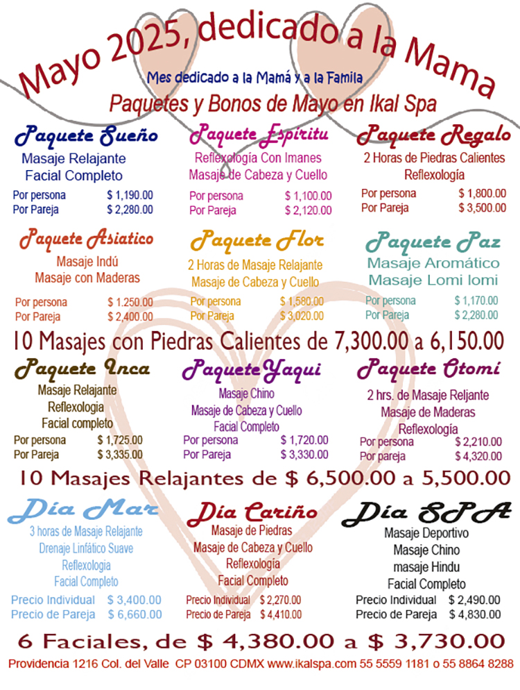 Contacto Ikal Spa